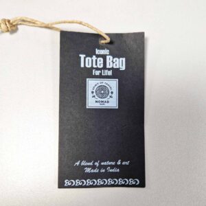 Iconic Classic Tote Bag – ACCESS ALL AREAS – Black Natural 10oz