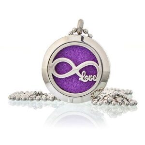 Aromatherapy Diffuser Necklace – Infinity Love 25mm