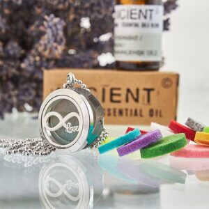 Aromatherapy Diffuser Necklace – Infinity Love 25mm