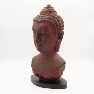 Buddha Bust Lamp Molton Lava – Oval stand