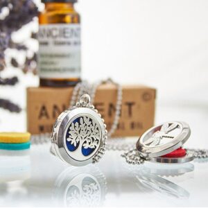 Aromatherapy Jewellery Necklace – OM Chakra – 30mm