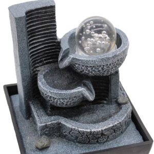 Tabletop Water Feature – 18cm – Relaxing Pouring Pots