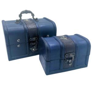 Treasure Chest – Set of 2 – Teal