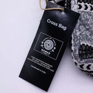 Nomad Sari Jacquard Natural Cross Bag – Urban Caravan